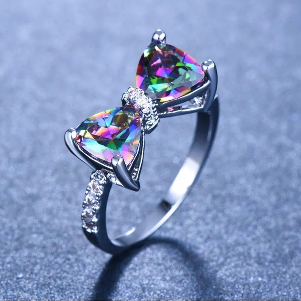 BRIDAL WEDDING ENGAGEMENT RING - Picture 6 of 8